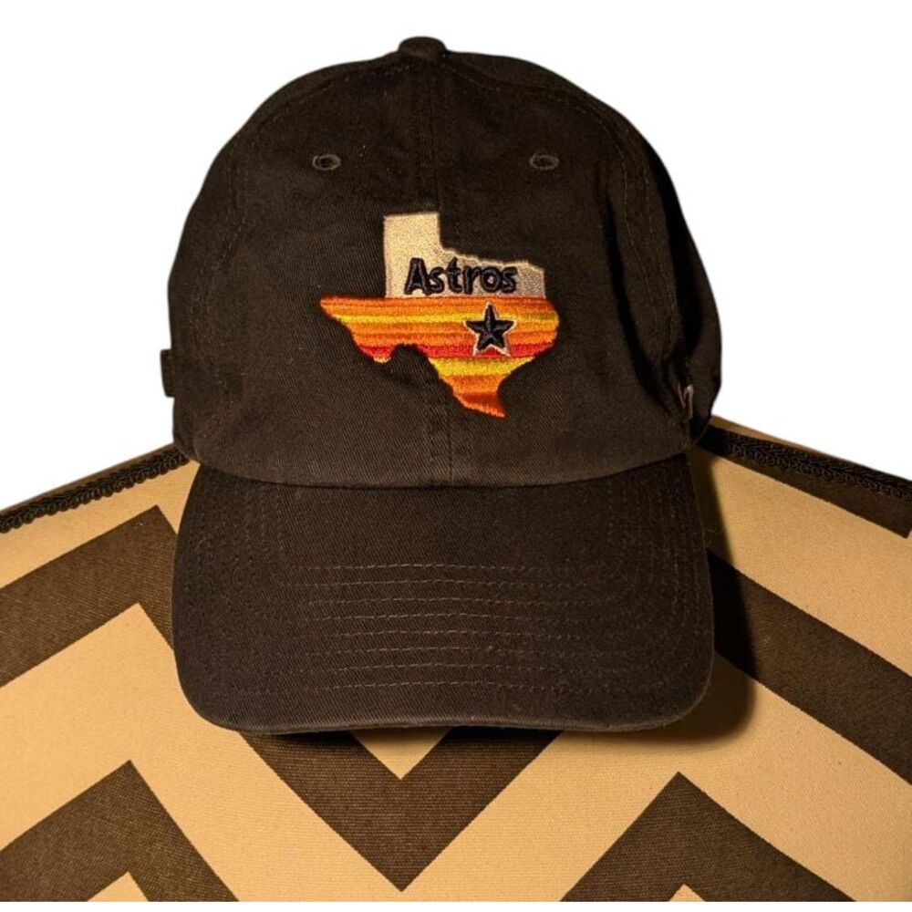 '47 Brand Houston Astros Texas Map Baseball Hat Cap Adjustable OSFA Navy